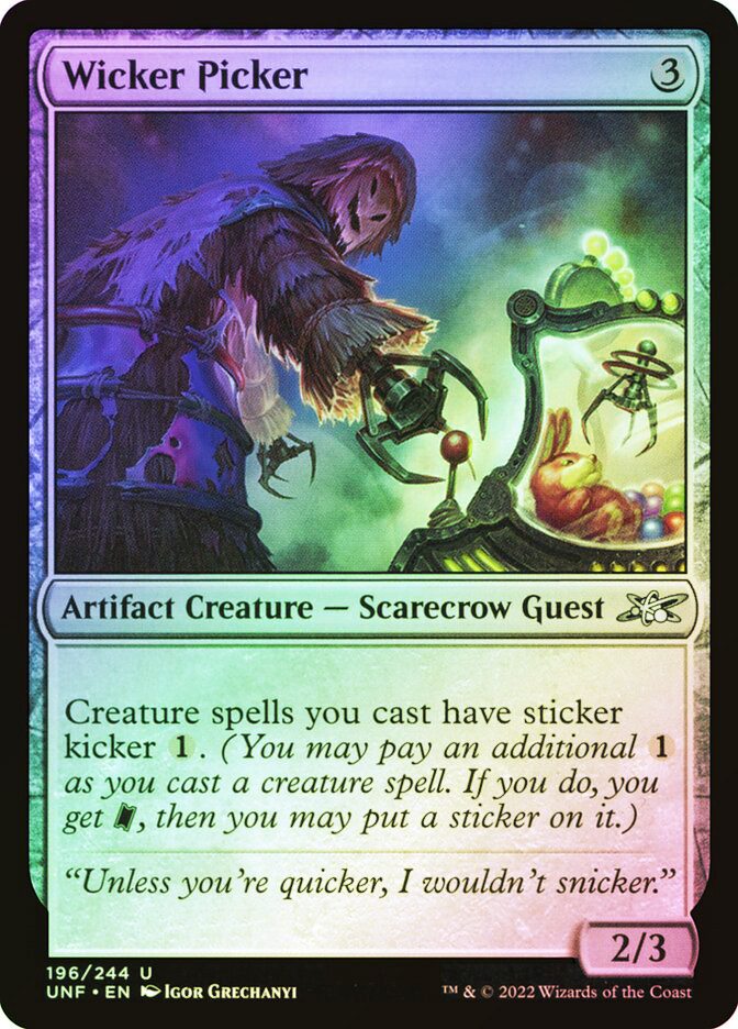 mtg card picker Wicker Picker