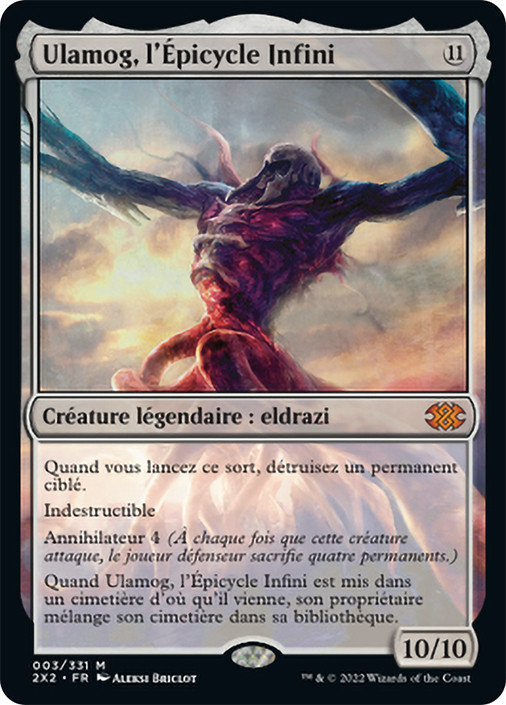 Ulamog, the Infinite Gyre | Double Masters 2022 - French | Star