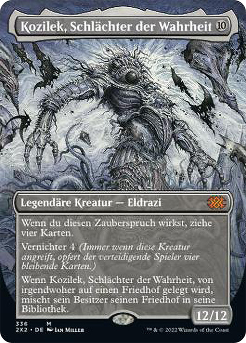 Kozilek, Butcher of Truth (Borderless) | Double Masters 2022