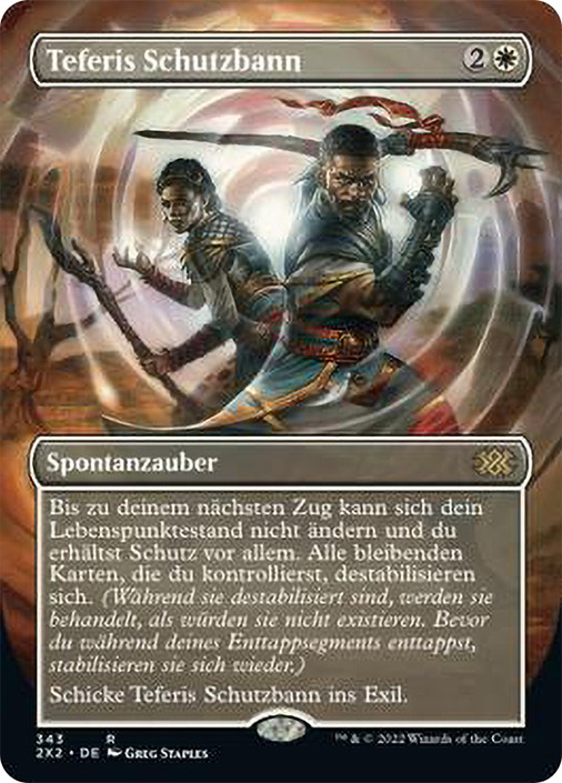 Teferi's Protection (Borderless) | Double Masters 2022 - Variants