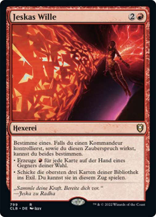 Jeska's Will | Commander Legends: Battle for Baldur's Gate