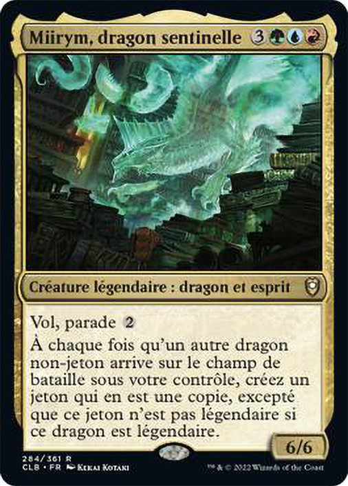 mtg miirym sentinel wyrm commander deck Miirym, Sentinel Wyrm
