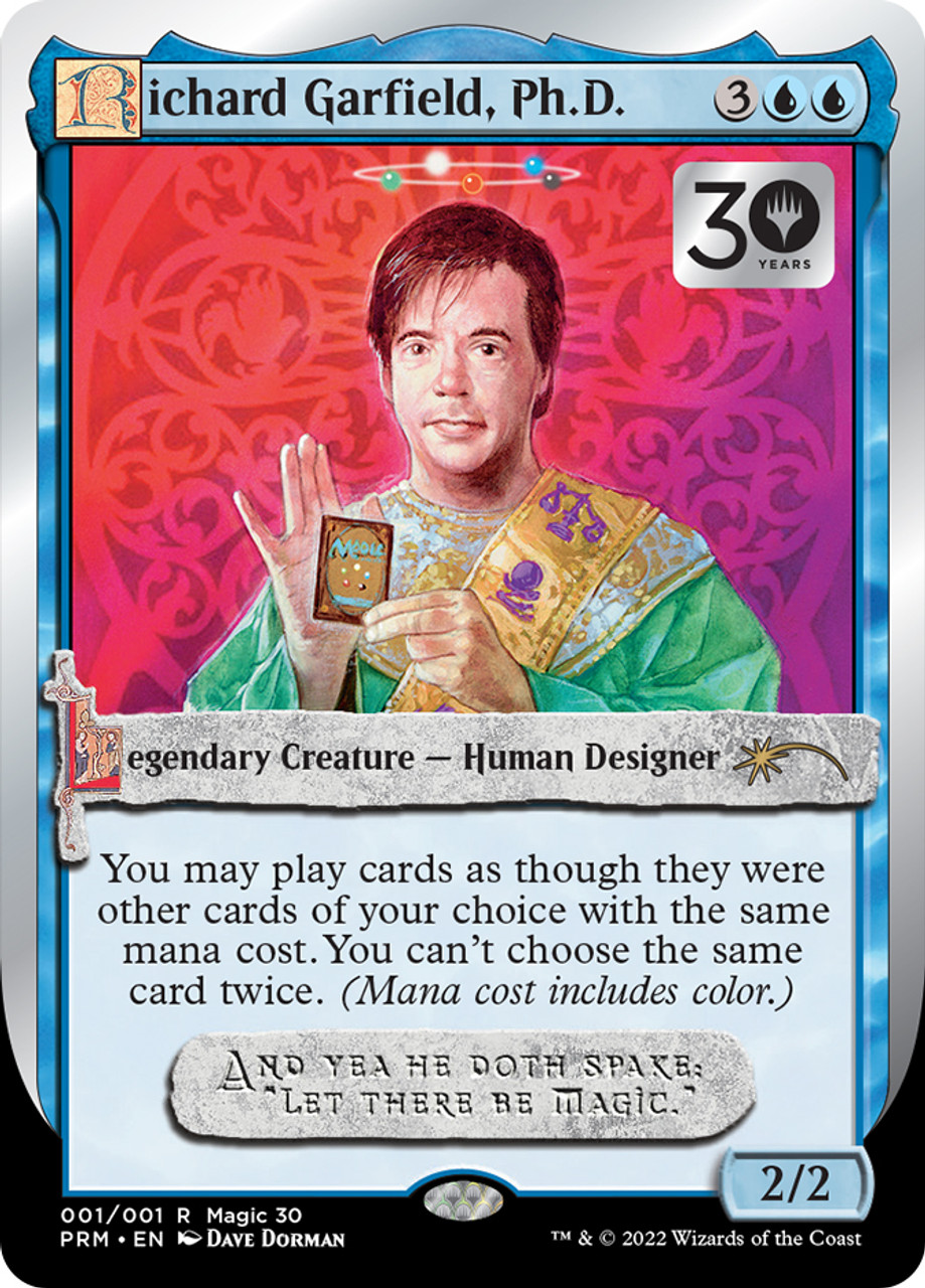 Richard Garfield, Ph.D. (30th Anniversary) | Promo: General | Star