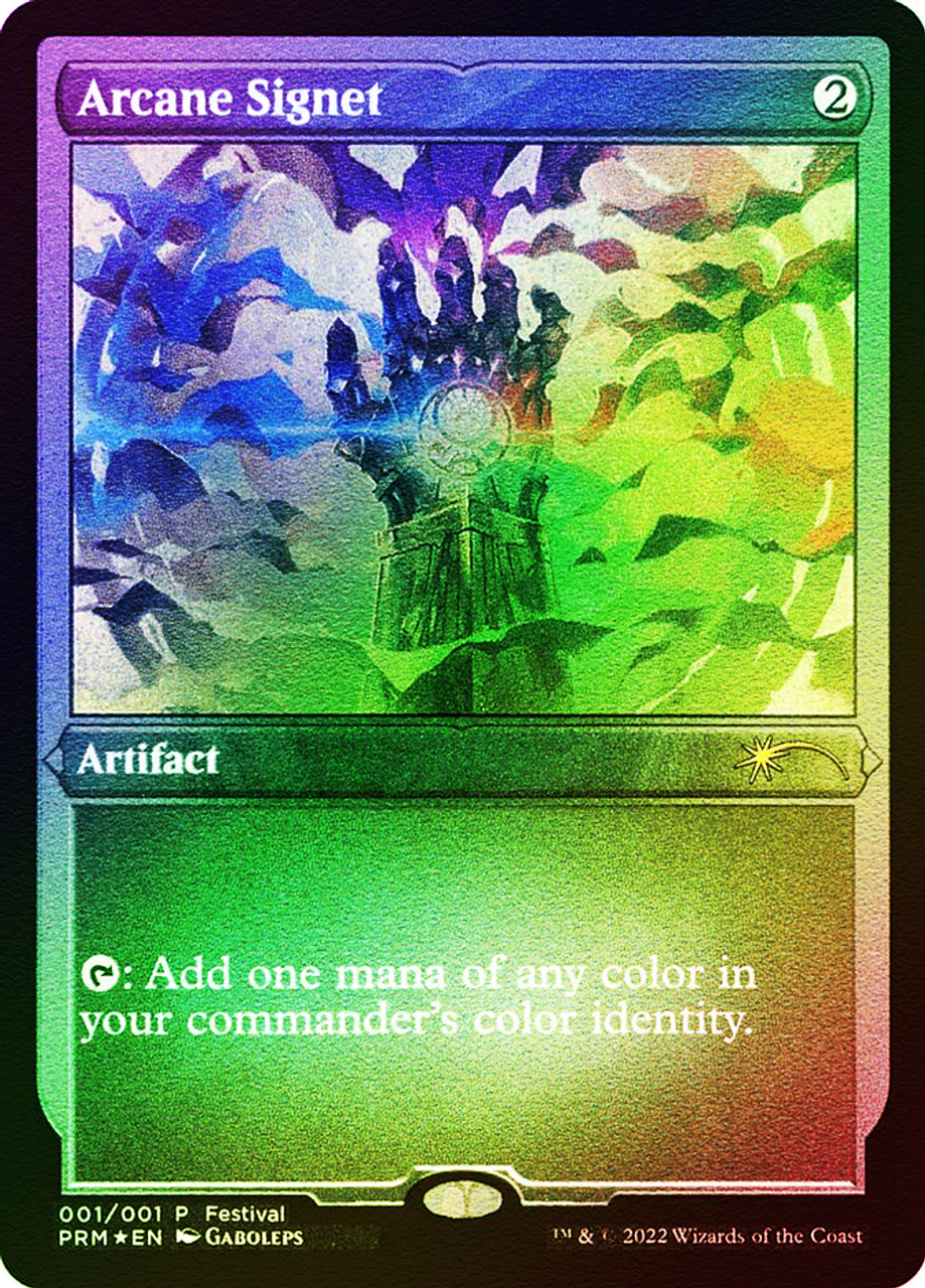 Arcane Signet (Festival) (Foil Etched) | Promo: General