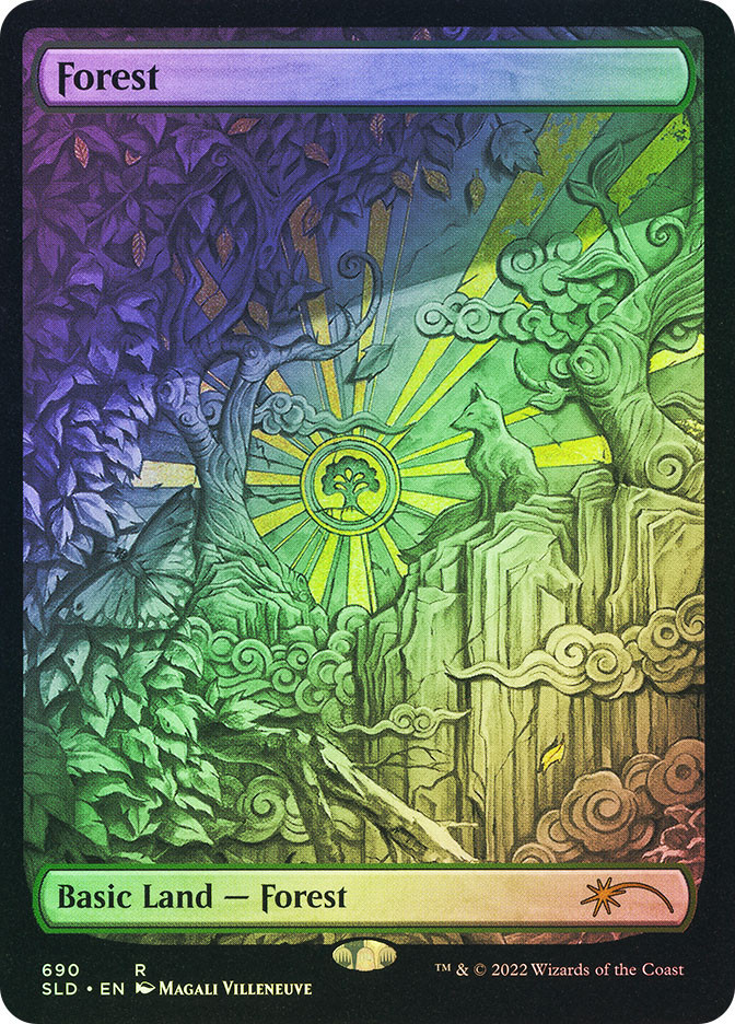 MTG 森 Forest secretlair foil 20枚セット The Strange Sands: Forest Foil Edition | Secret Lair