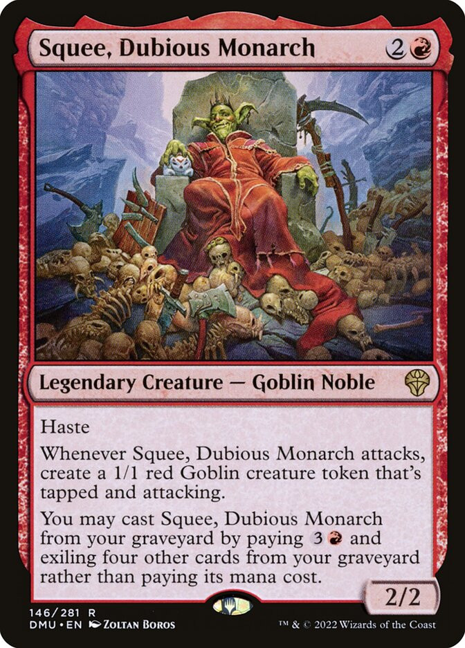 マジック：ザ・ギャザリング QeeQee Squee, Dubious Monarch | Dominaria United | Star City Games