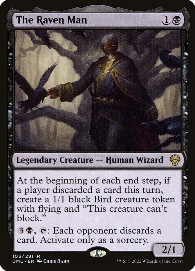 mtg raven cards The Raven Man | Dominaria United