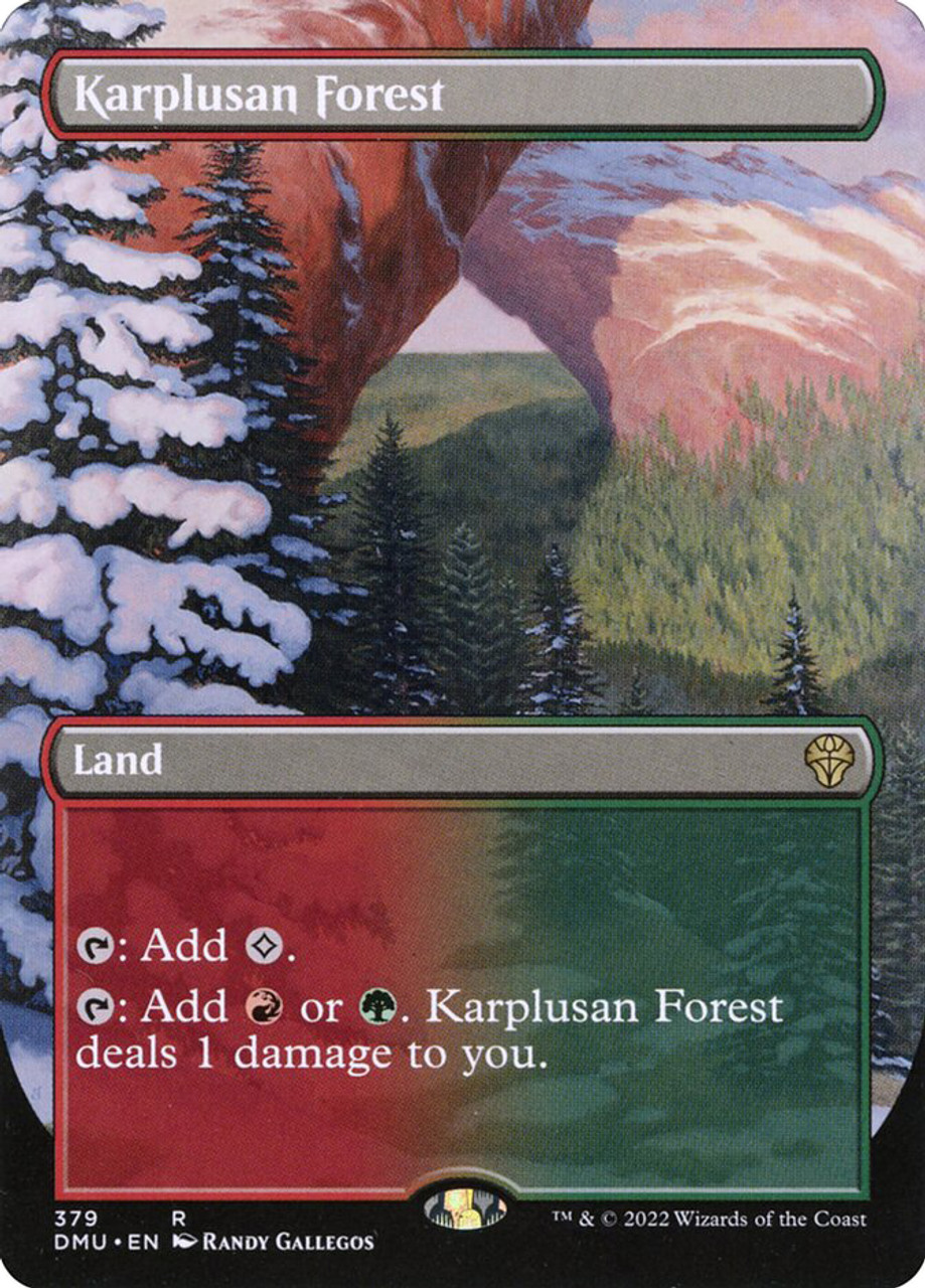 Karplusan Forest (Borderless) | Dominaria United - Variants | Star