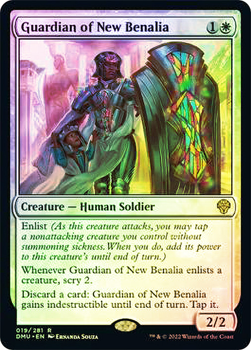プレイマット 新ベナリアの守護者 Guardian of New Benalia Guardian of New Benalia | Dominaria United | Star City Games