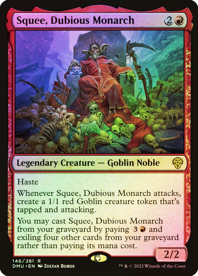 red monarch cards mtg Magic: The Gathering monarch ability and Decimate counterplay