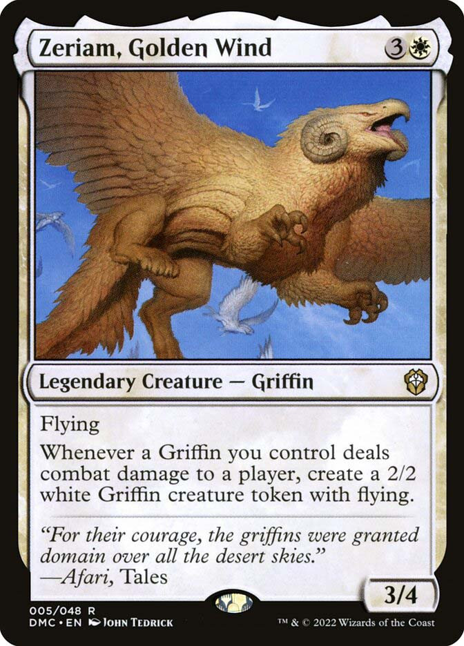 Zeriam, Golden Wind | Dominaria United Commander | Star City Games