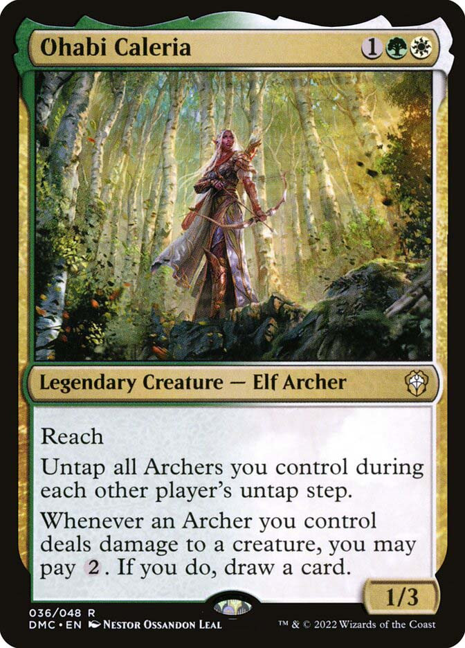 ●【Artist Proof】 Lady Caleria Ohabi Caleria | Dominaria United Commander | Star City Games