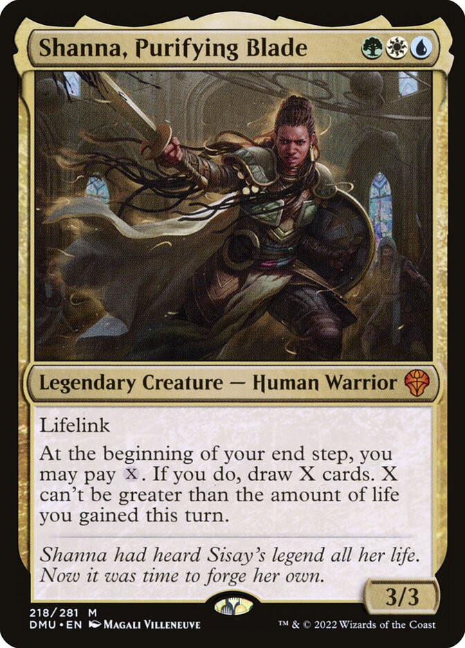 MTG ピナ Shanna, Purifying Blade | Dominaria United | Star City Games