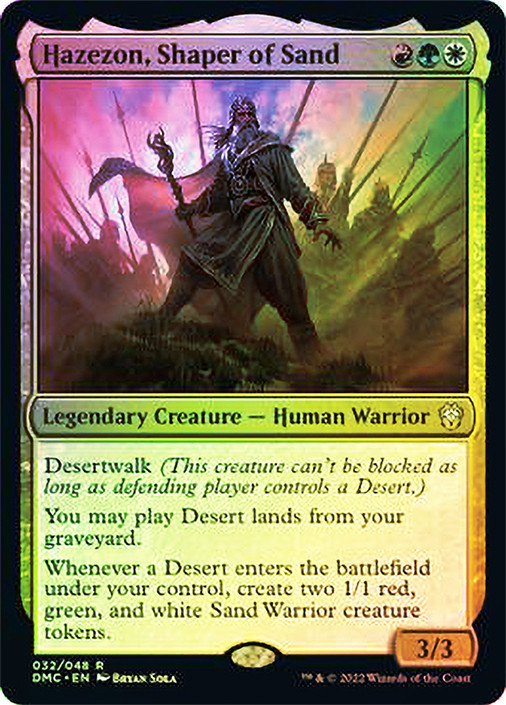 Hazezon, Shaper of Sand | Dominaria United Commander | Star City Games