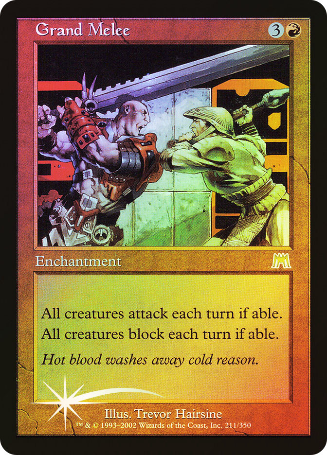mtg melee cards - Ice Age Arcane Melee