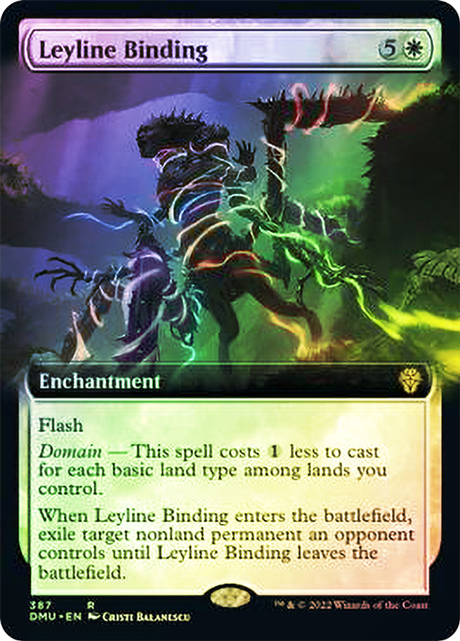 Leyline Binding (Extended Art) | Dominaria United - Variants