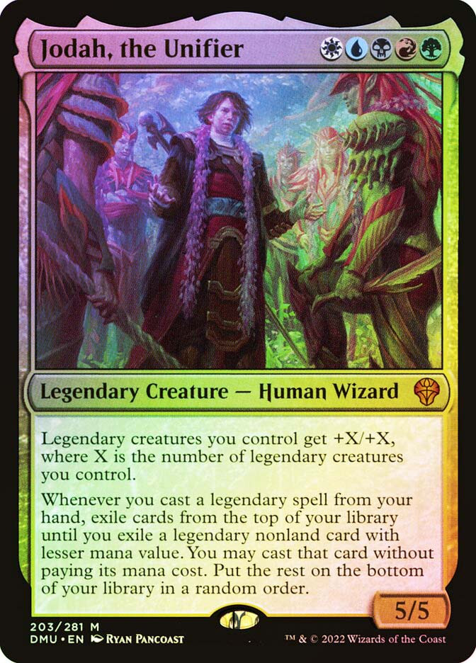 Mtg Dominaria United Jodah, the Unifier Mtg Dominaria United Jodah, the Unifier