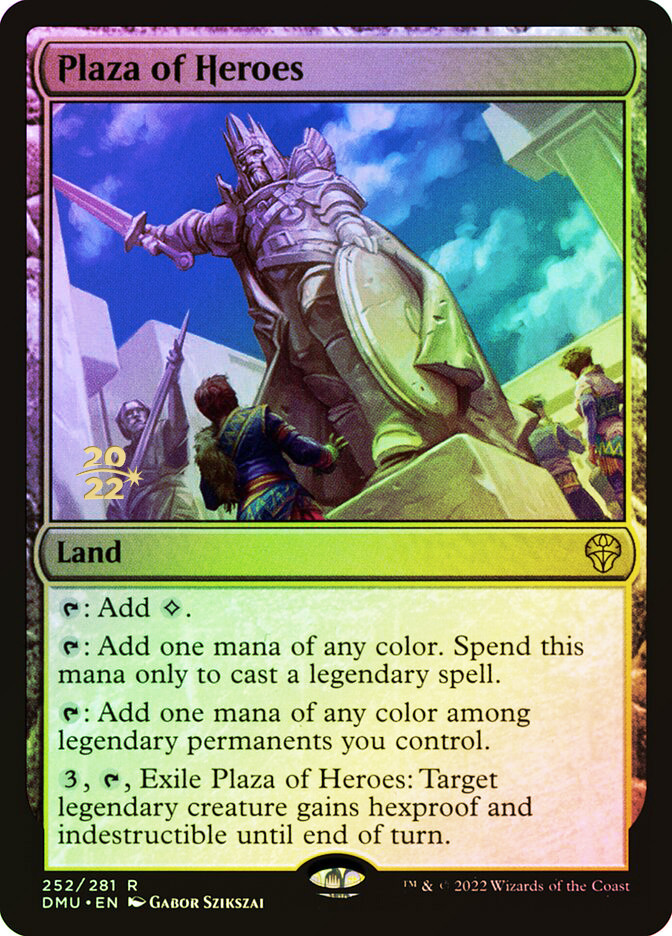Plaza of Heroes (Prerelease) (Dominaria United) | Promo | Star