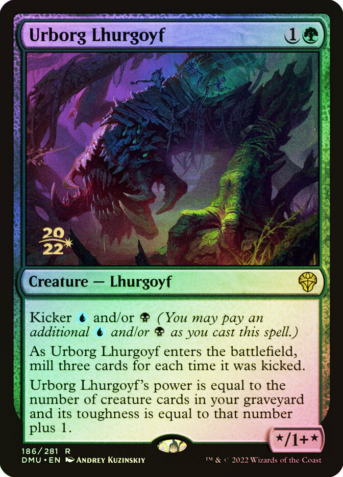 lhurgoyf mtg cards Magic The Gathering Ice Age Single Card Rare 252 Illustrated by Andrey Kuzinskiy. Saffi and The Lhurgoyf :