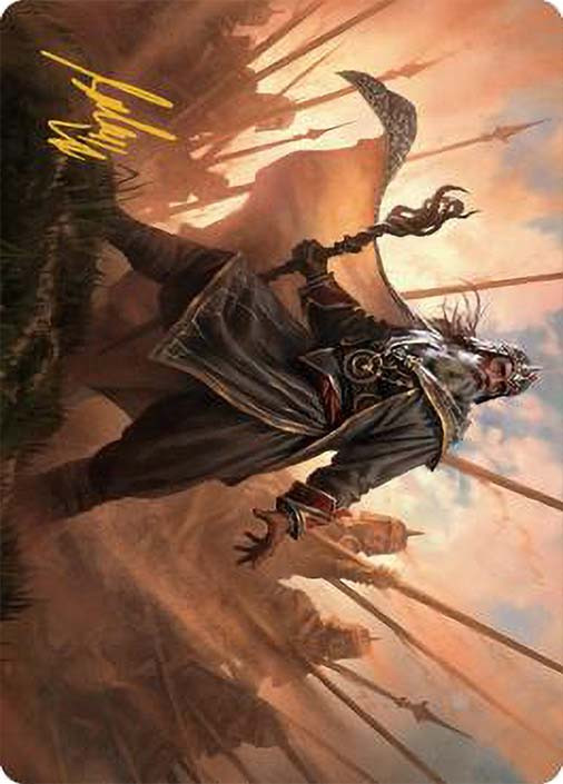 Hazezon, Shaper of Sand Art Card} (Signed) | Art Series: Dominaria
