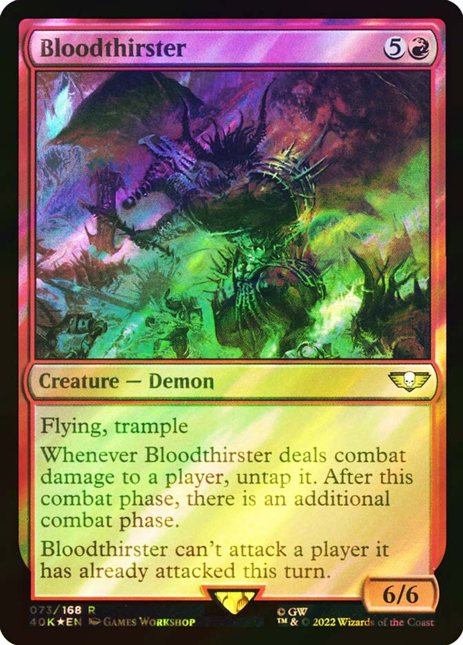 Bloodthirster (Surge Foil) | Warhammer 40,000 Commander