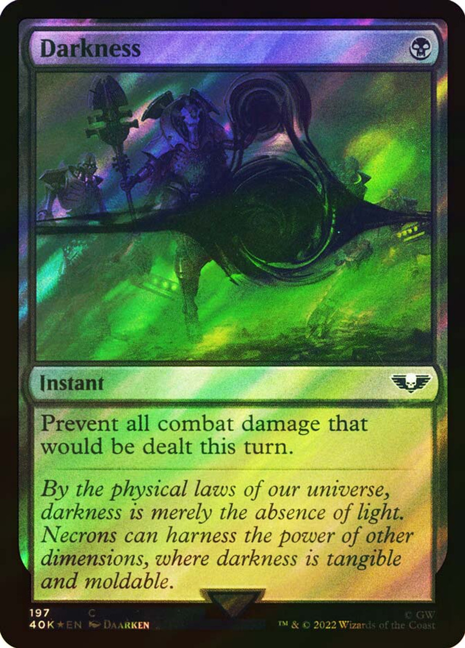 Darkness (Surge Foil) | Warhammer 40,000 Commander - Surge