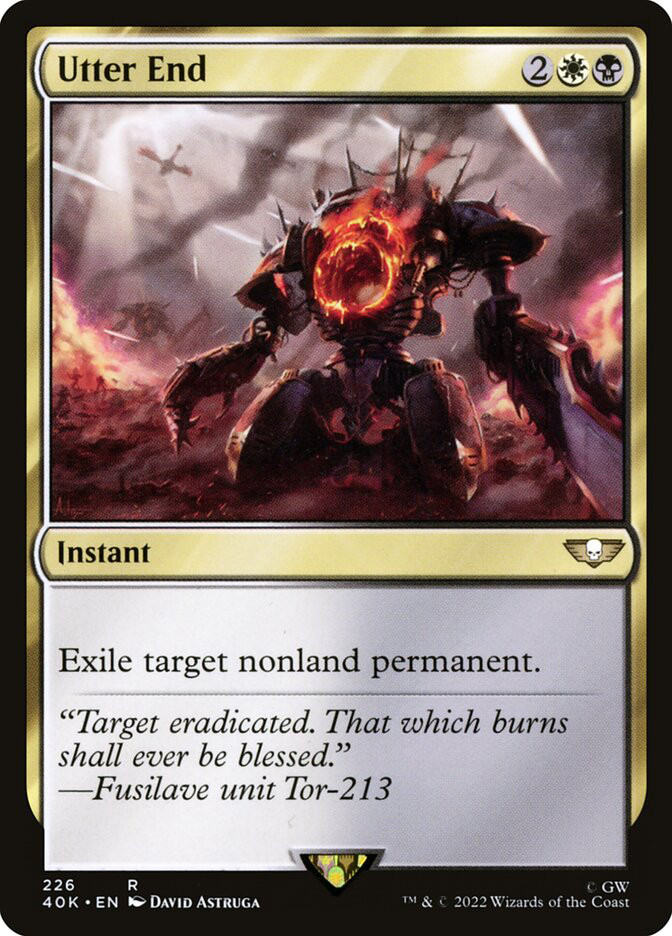 Utter End | Warhammer 40,000 Commander | Star City Games