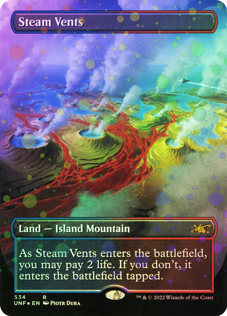 独特な店 MTG 蒸気孔/Steam Vents 【foil】 マジック：ザ