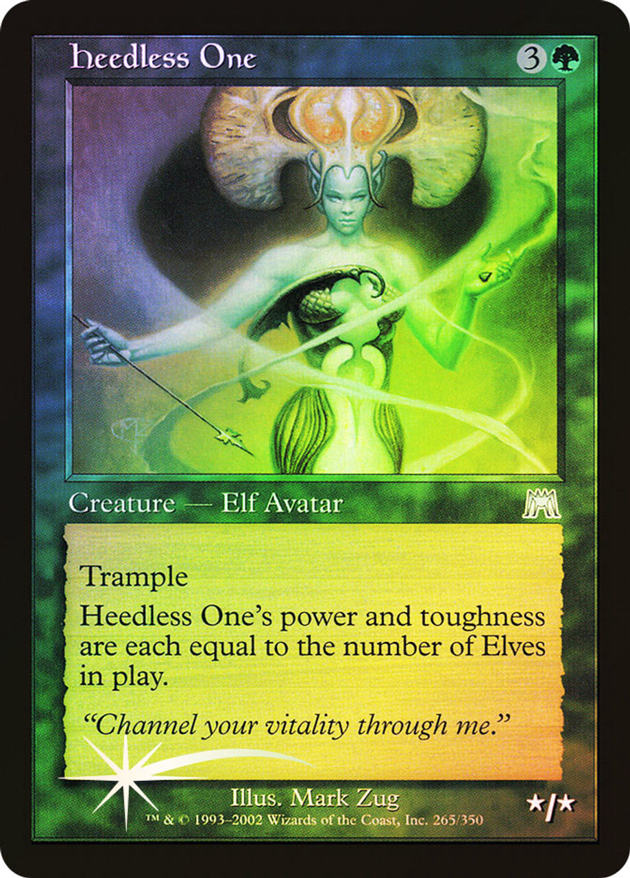 MTG エルフ foil Heedless One | Onslaught | Star City Games