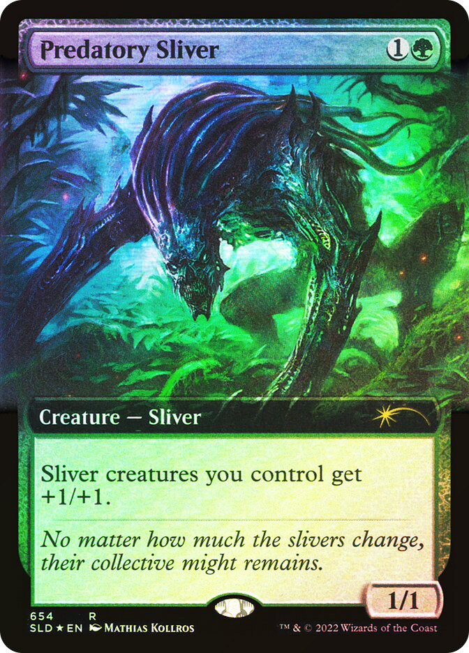Predatory Sliver | Secret Lair Drop | Star City Games