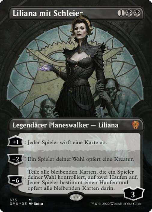 Liliana of the Veil (Borderless) | Dominaria United - Variants