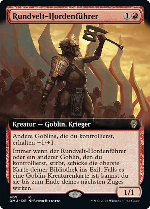 Rundvelt Hordemaster (Extended Art) | Dominaria United - Variants