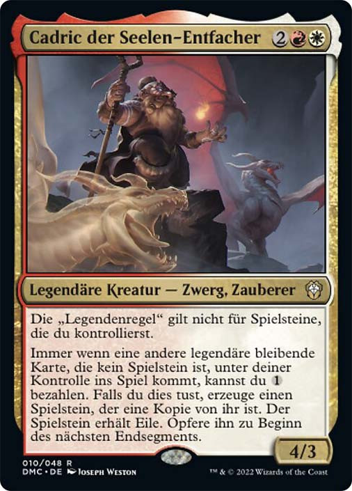 Cadric, Soul Kindler | Dominaria United Commander - German | Star