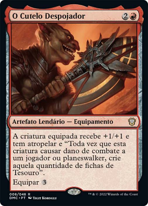 The Reaver Cleaver | Dominaria United Commander - Portuguese