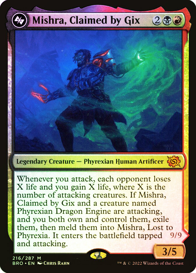 Mishra, Claimed by Gix // Mishra, Lost to Phyrexia (Top
