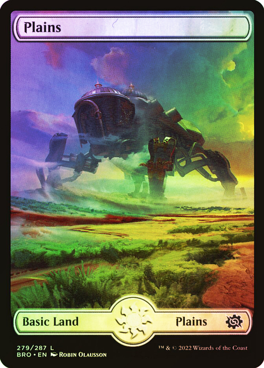 平地/Plains LEA Plains (Full Art) (#279) | The Brothers' War | Star City Games