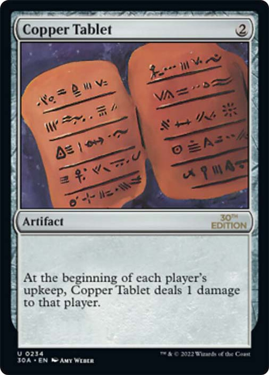 Copper Tablet 英語　MtG Copper Tablet 英語 MtG - メルカリ