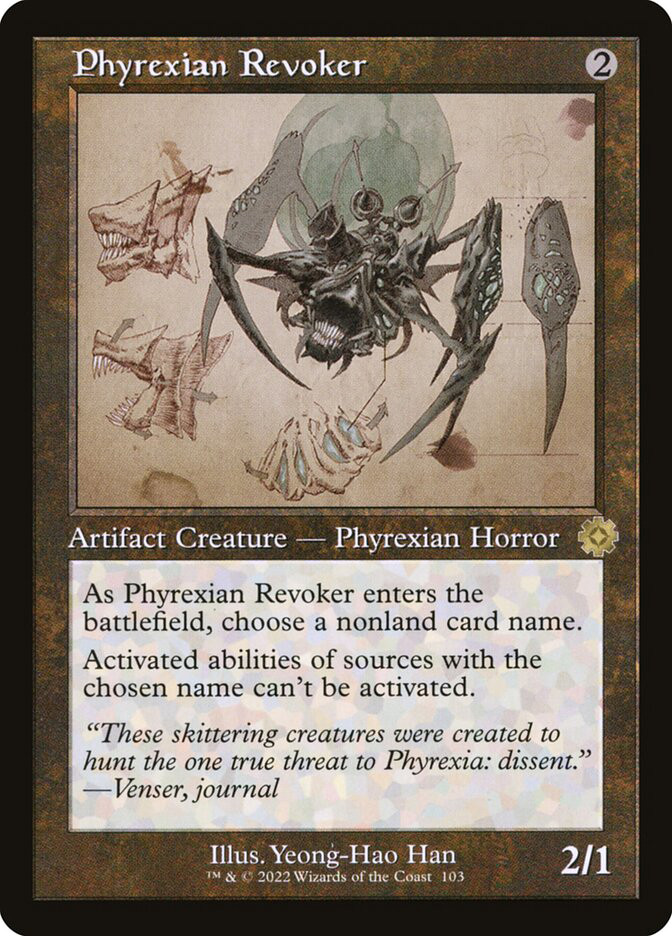 Phyrexian Revoker (#103) | The Brothers' War Retro Artifacts