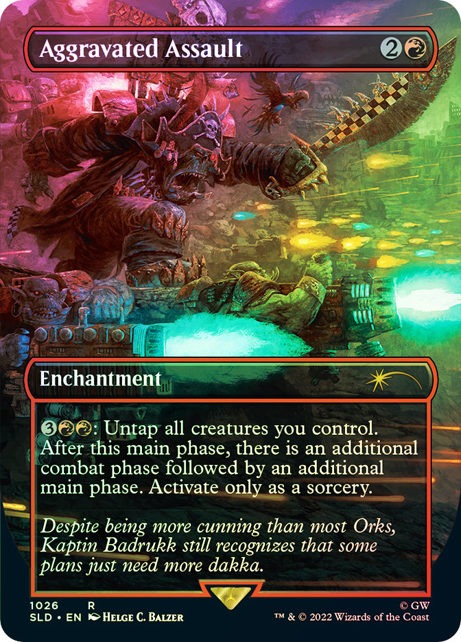 Aggravated Assault (Warhammer 40,000) (#1026) | Secret Lair Drop