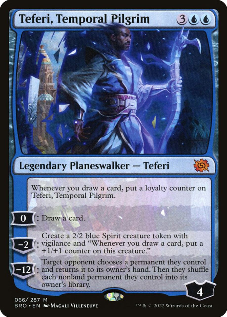 時間の旅人、テフェリー / Teferi, Temporal Pilgrim Teferi, Temporal Pilgrim | The Brothers' War | Star City Games