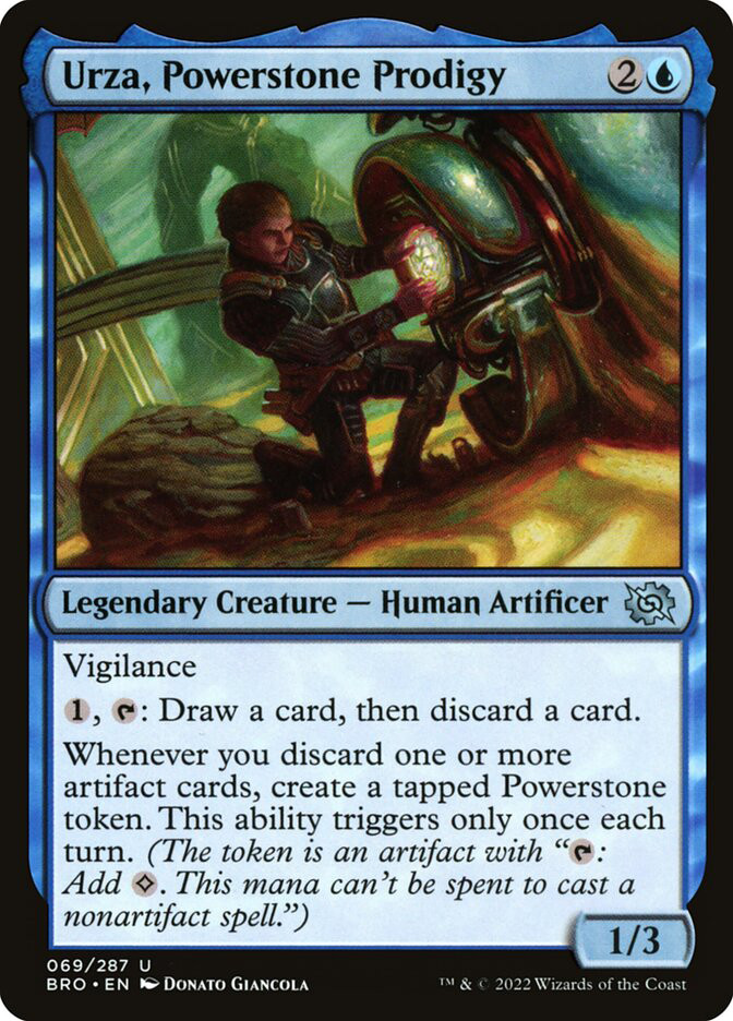 mtg powerstone cards Urza, Powerstone Prodigy