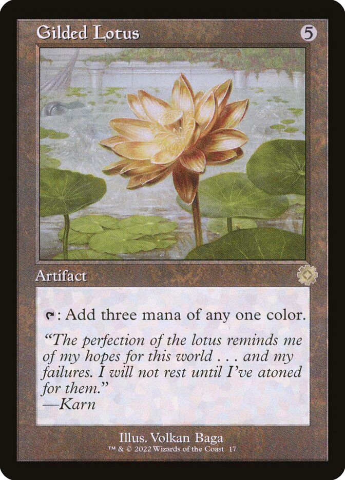 Gilded Lotus | The Brothers' War Retro Artifacts | Star City Games