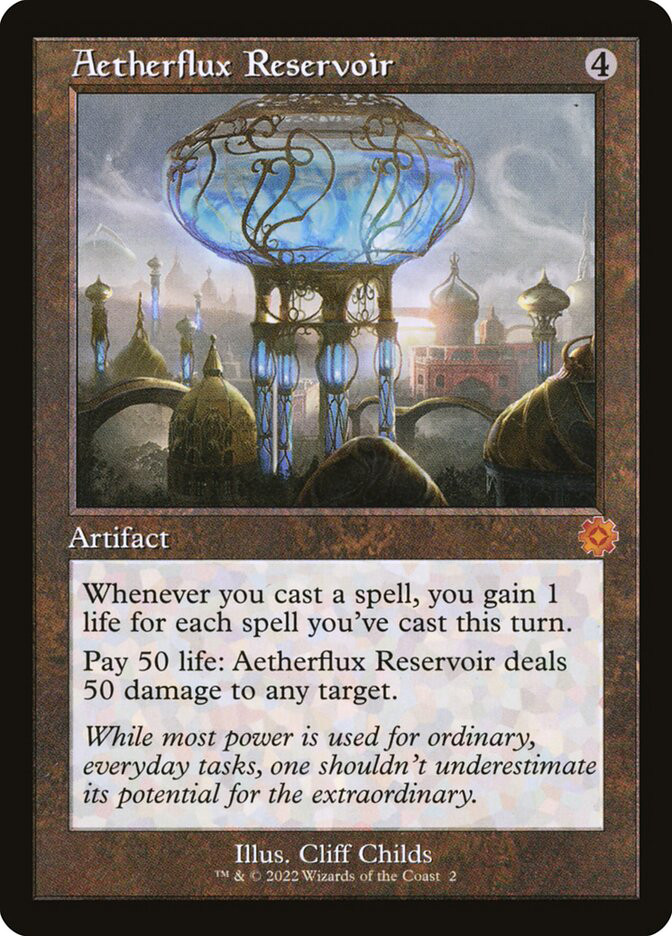 Aetherflux Reservoir | The Brothers' War Retro Artifacts | Star