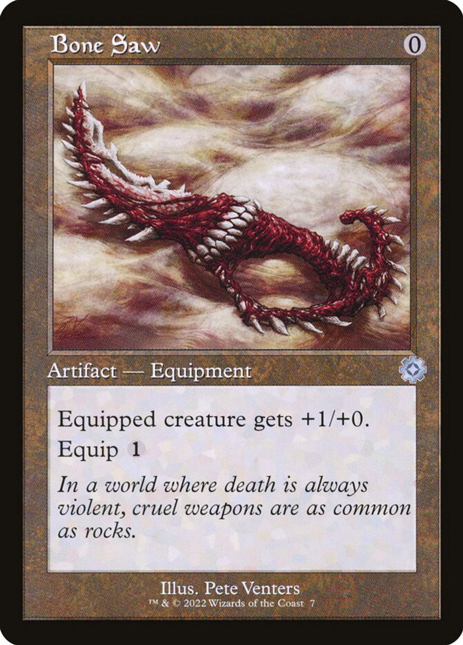 骨の鋸 Bone Saw　ダブルレインボウ Foil MTG 骨の鋸/Bone Saw》[OGW] 茶C | 日本最大級 MTG通販サイト