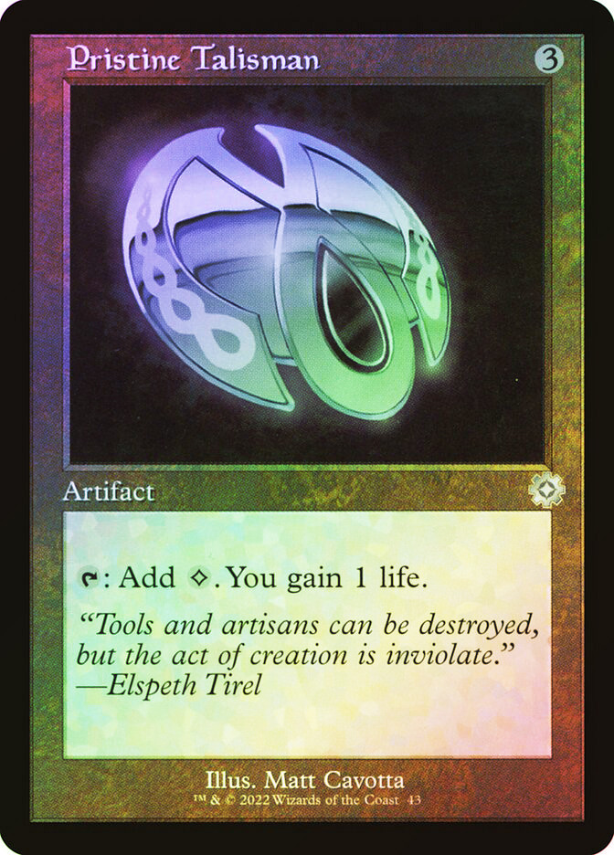 Pristine Talisman | The Brothers' War Retro Artifacts | Star City