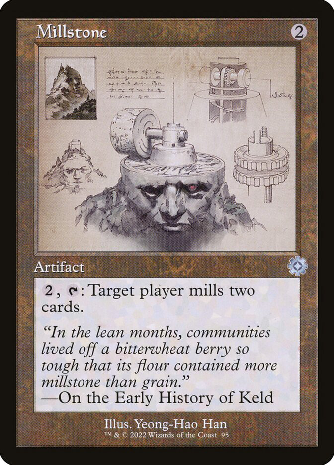 mill two cards mtg Splinterfright [Double Masters 2022] main image 1