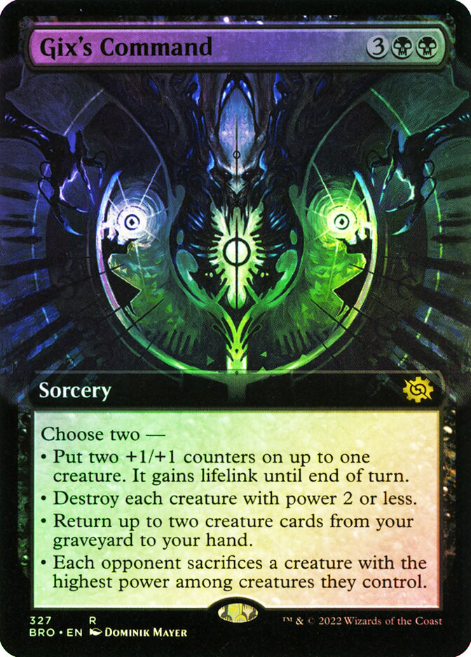 Gix's Command | The Brothers' War | Star City Games