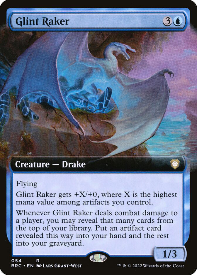 Glint Raker (Extended Art) | The Brothers' War Commander - Variants ...