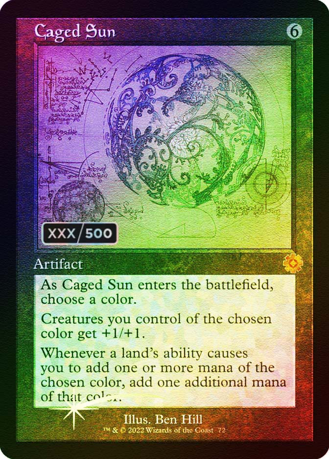 Caged Sun | The Brothers' War Retro Artifacts | Star City Games