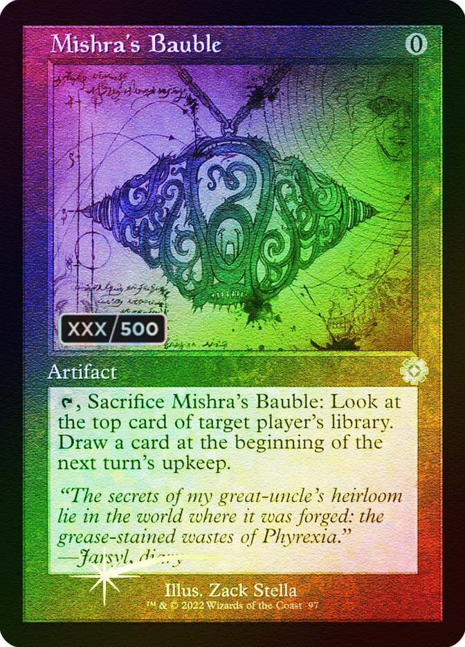 MTG ミシュラのガラクタ/Mishra's Bauble 英英英英 MTG ミシュラのガラクタ/Mishra's Bauble 英2日2 4枚セット